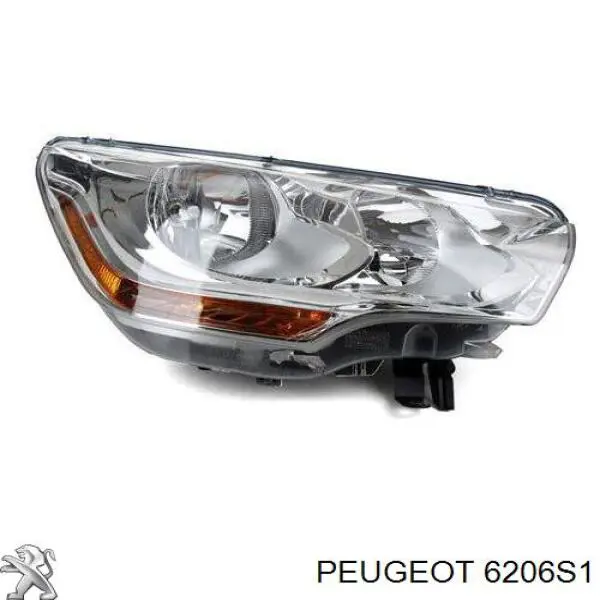 6206S1 Peugeot/Citroen Основна фара - вставка