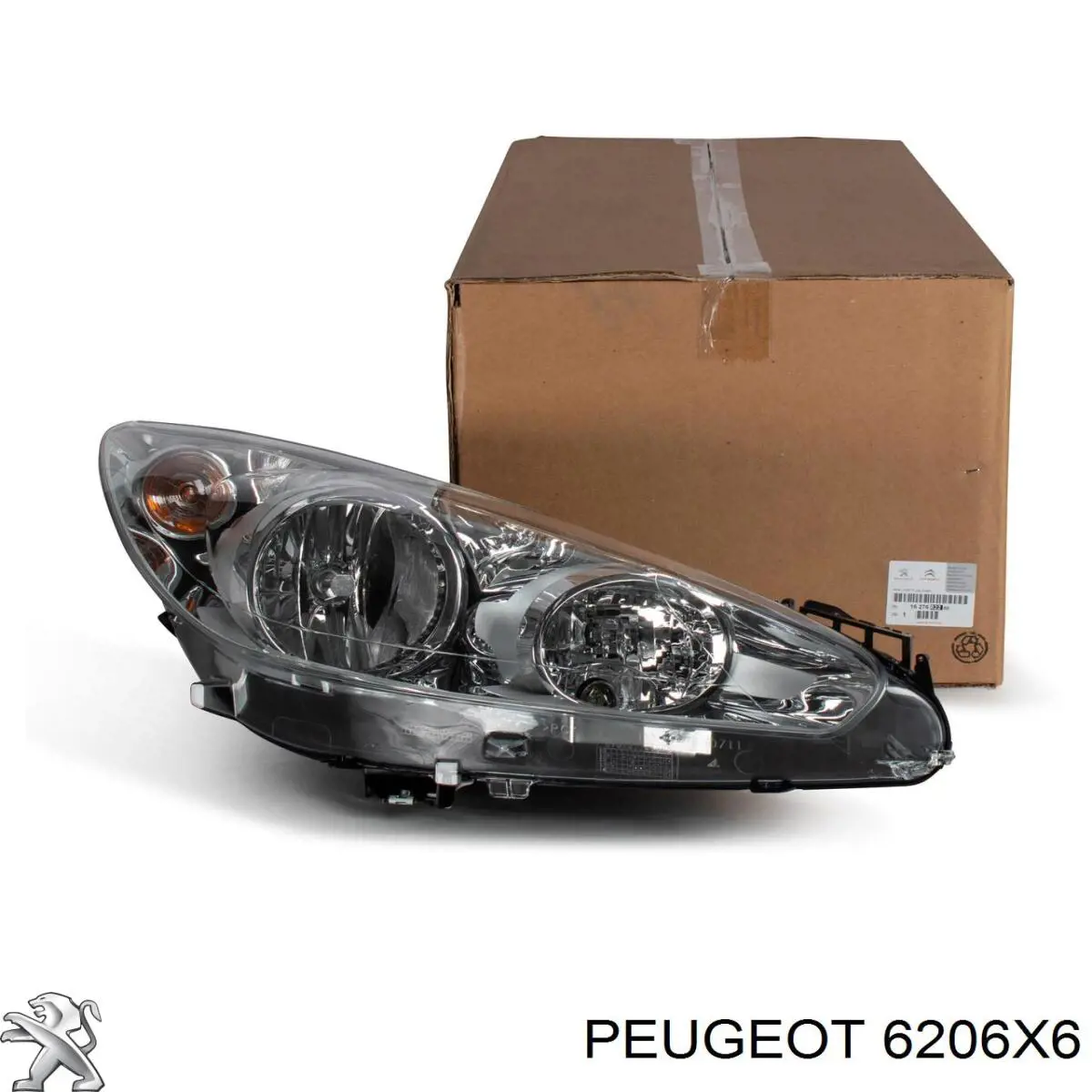 Фара правая Peugeot/Citroen 6206X6 ціна, від 121.43 USD