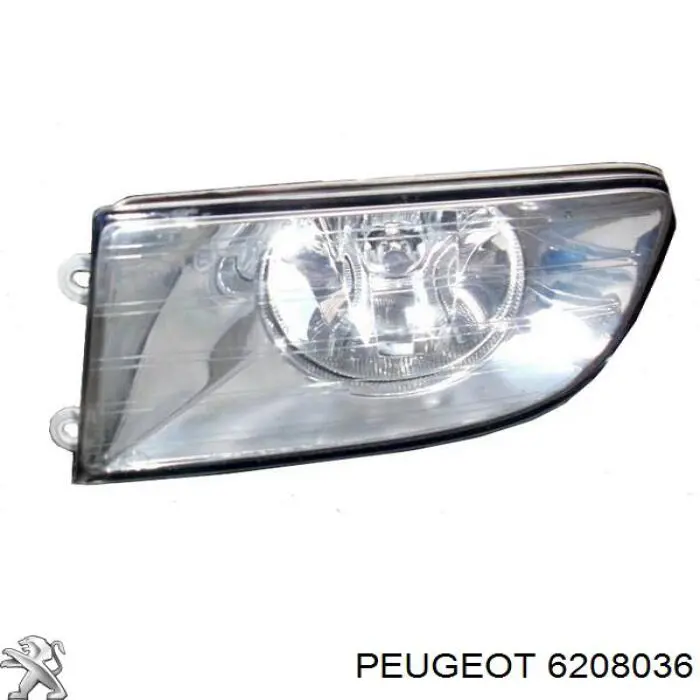 Протитуманка ліва Peugeot/Citroen 6208036 ціна, від 36.74 USD