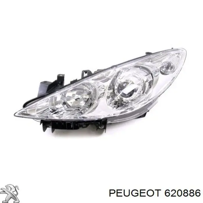 Фари Peugeot/Citroen 620886 ціна, від 128.88 USD