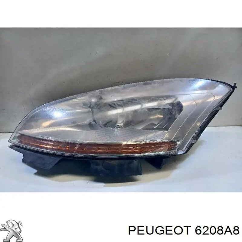 6208A8 Peugeot/Citroen фара ліва