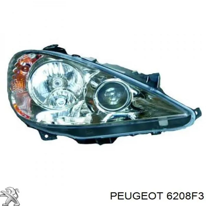 Фари Peugeot/Citroen 6208F3 ціна, від 1393.55 USD