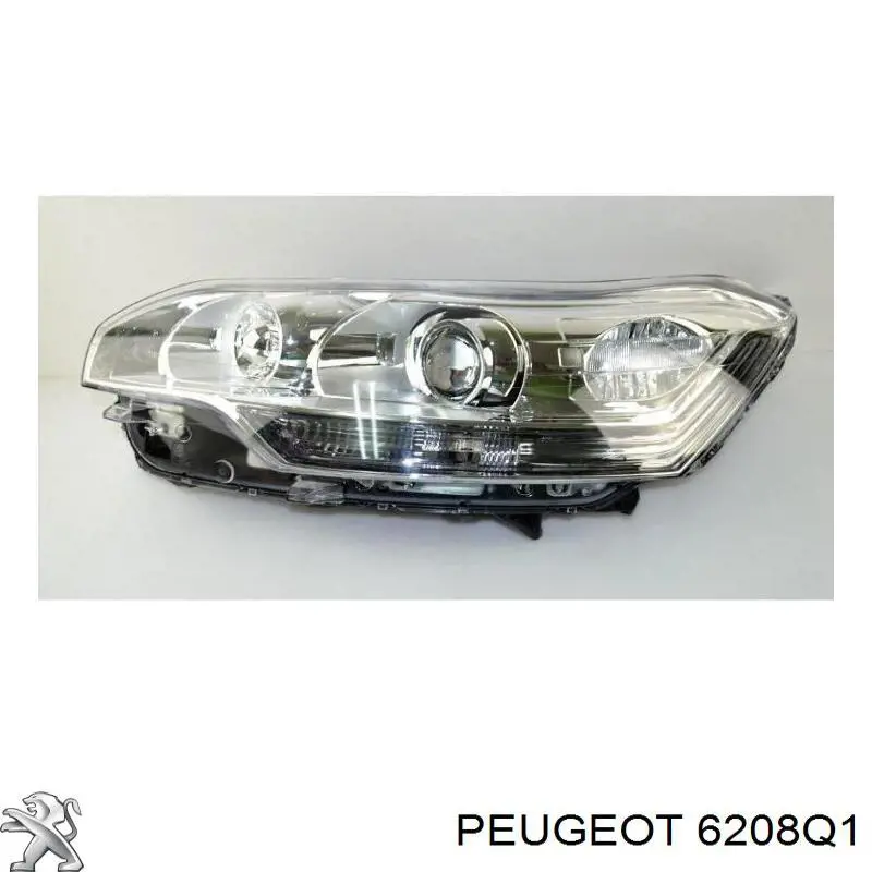 Фари Peugeot/Citroen 6208Q1 ціна, від 1061.01 USD