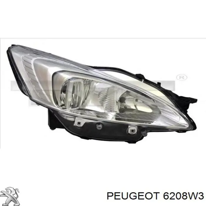 Фари Peugeot/Citroen 6208W3 ціна, від 182.63 USD