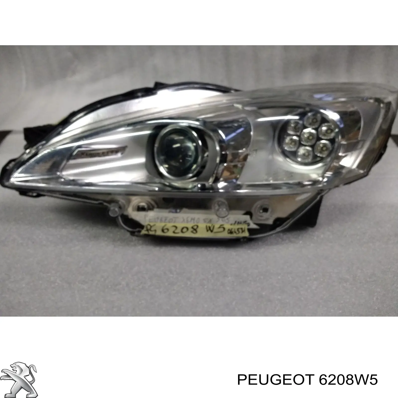 Купити 6208W5 Peugeot/Citroen Блок фара ліва