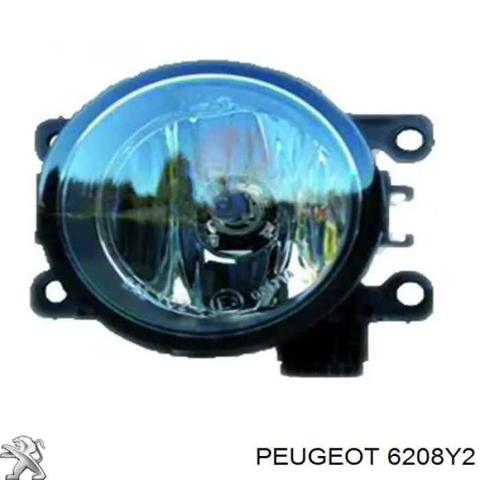 6208Y2 Peugeot/Citroen фара протитуманна, ліва/права