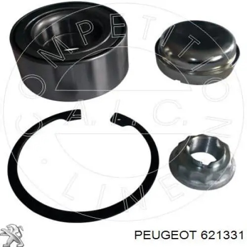 Скло фари лівої Peugeot/Citroen 621331 ціна, від 102.46 USD