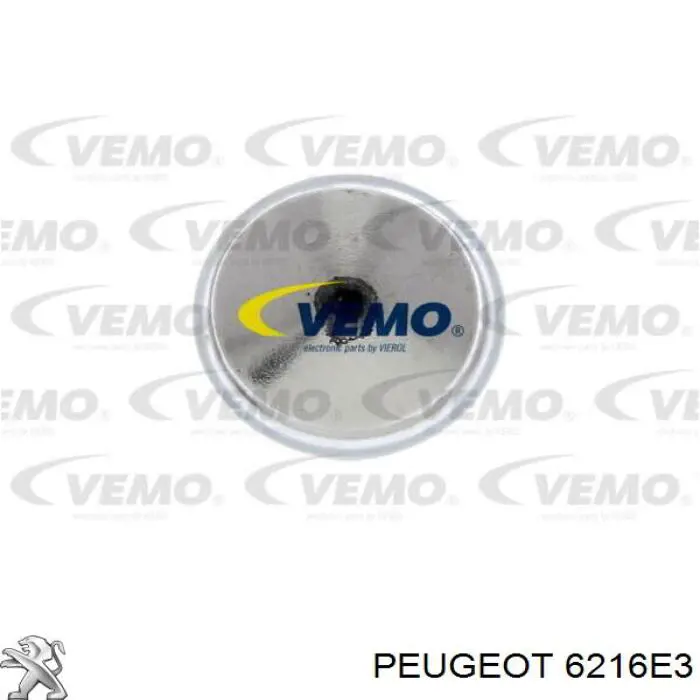 Лампочка плафону освітлення салону/кабіни Peugeot/Citroen 6216E3 ціна, від 0.45 USD