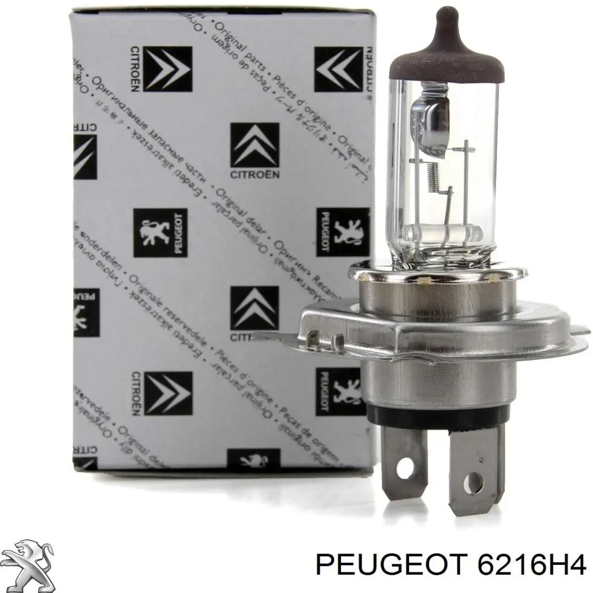 6216H4 Peugeot/Citroen Лампа розжарювання основної фари