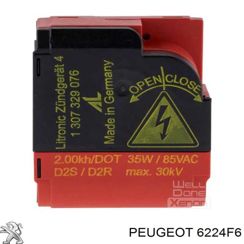 Купити 6224F6 Peugeot/Citroen Модуль керування (ЕБУ) світлом фар