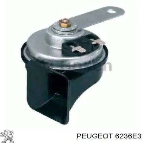 Сигнал високої тональності Peugeot/Citroen 6236E3 ціна, від 5.07 USD