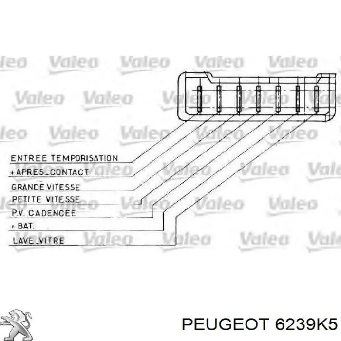  6239K5 Peugeot/Citroen