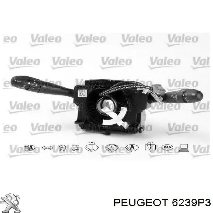 Перемикачі Peugeot/Citroen 6239P3 ціна, від 5.96 USD