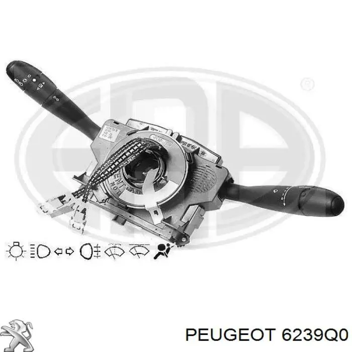 Купити 6239Q0 Peugeot/Citroen Підрульовий перемикач