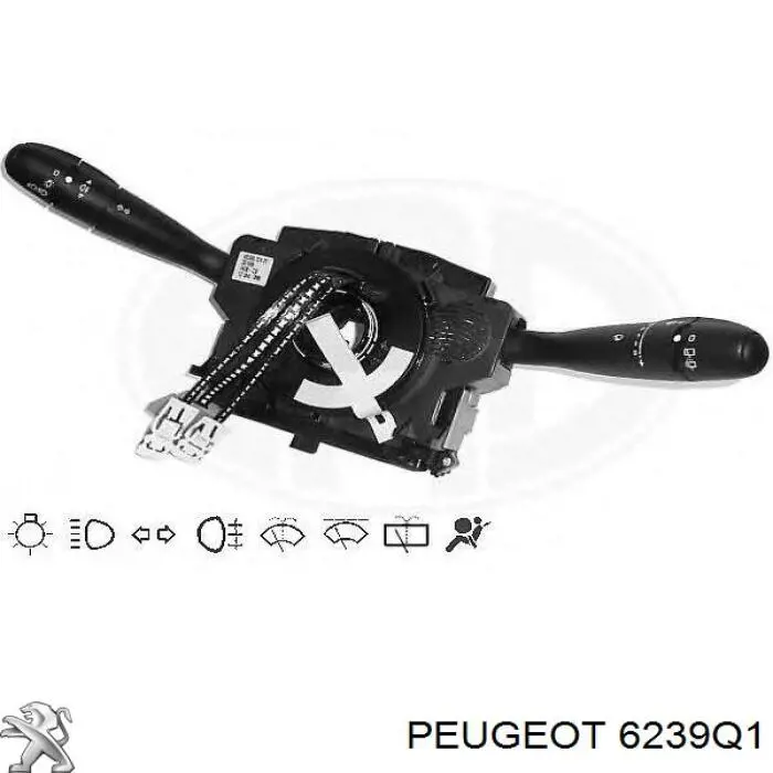 Купити 6239Q1 Peugeot/Citroen Підрульовий перемикач