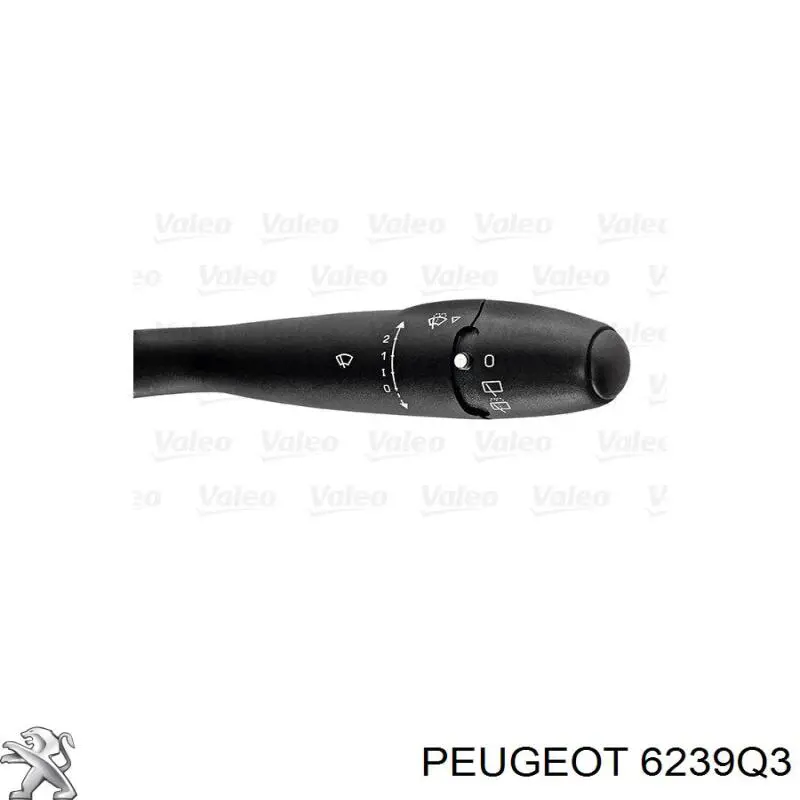 Підрульовий перемикач 00006239Q1 Peugeot/Citroen