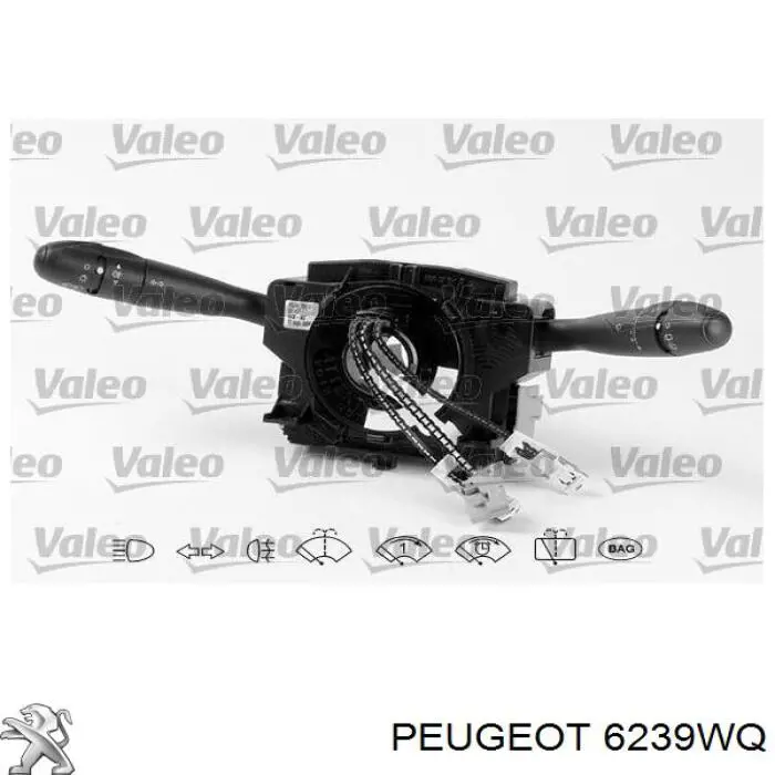 Перемикачі Peugeot/Citroen 6239WQ ціна, від 303.17 USD