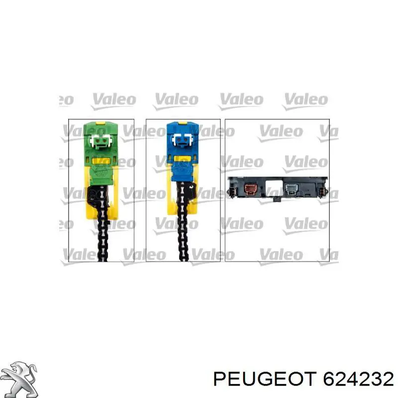 Перемикачі Peugeot/Citroen 624232 ціна, від 72.36 USD