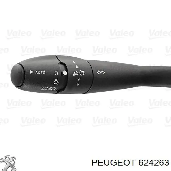 Перемикач підрульовий, в зборі 00006239P2 Peugeot/Citroen