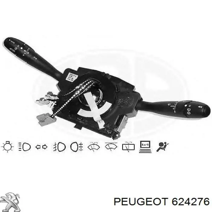 Купити 624276 Peugeot/Citroen Підрульовий перемикач