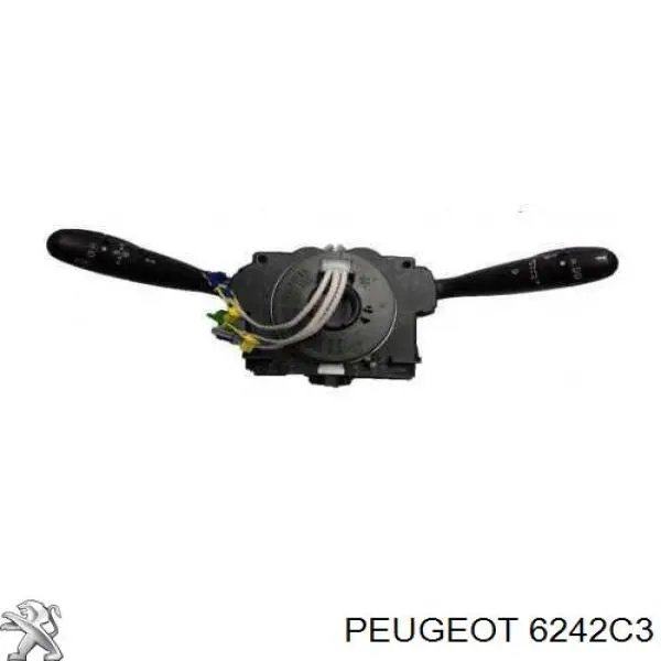 6242C3 Peugeot/Citroen перемикач підрульовий, в зборі