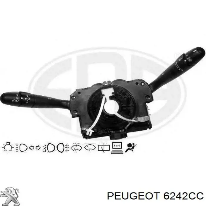 Купити 6242CC Peugeot/Citroen Підрульовий перемикач