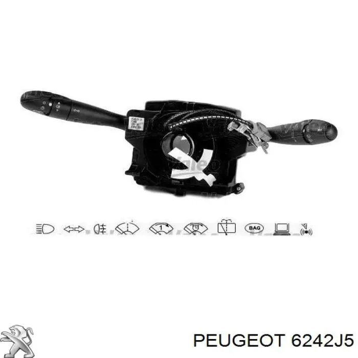 Перемикачі Peugeot/Citroen 6242J5 ціна, від 418.54 USD
