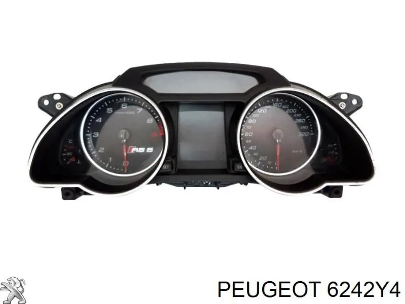 Перемикач підрульовий, в зборі Peugeot/Citroen 6242Y4