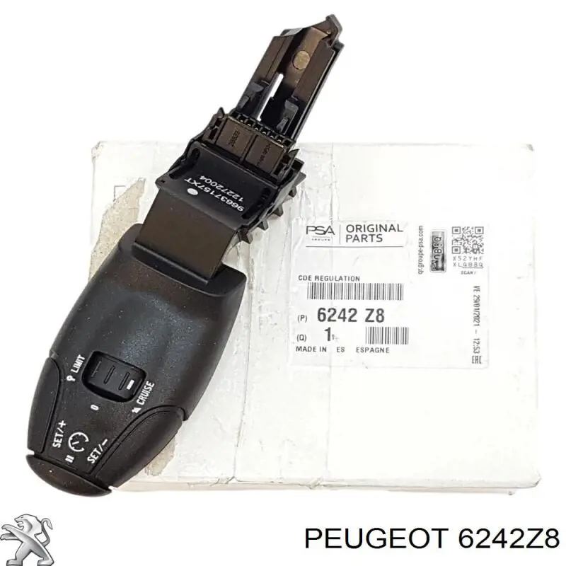 Перемикач керування круїз контролем 6242Z8 Peugeot/Citroen