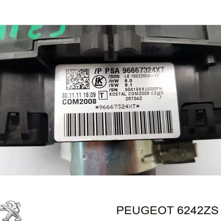 6242ZS Peugeot/Citroen Підрульовий перемикач круїз контролю