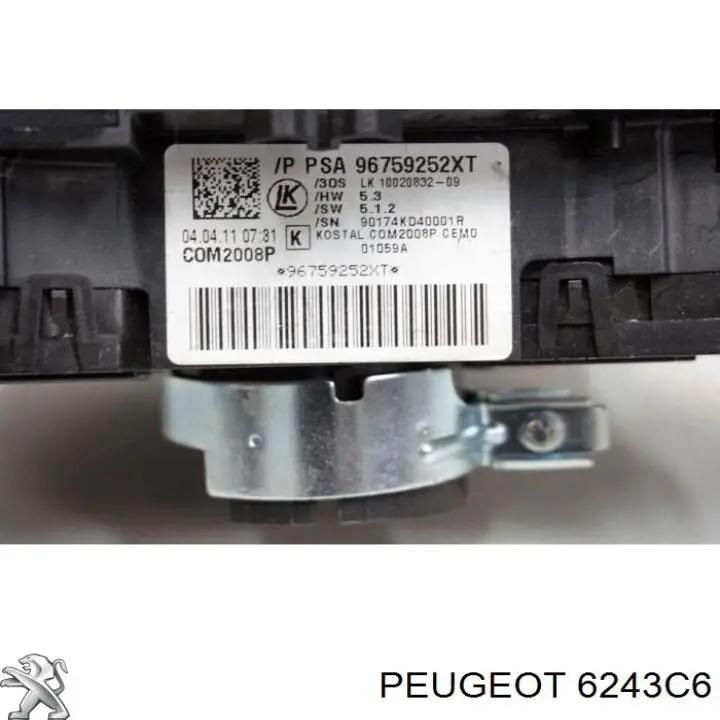 6243C6 Peugeot/Citroen 