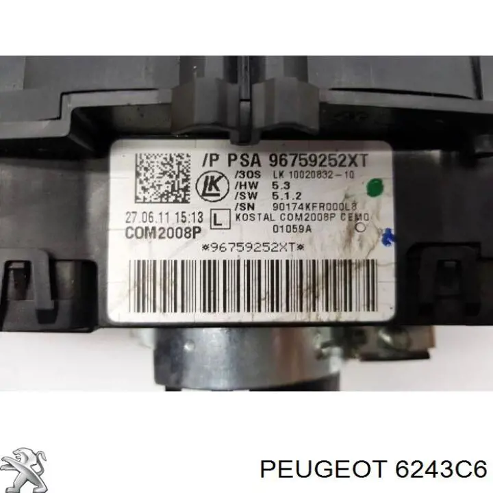  Peugeot/Citroen 6243C6 ціна, від 86.33 USD