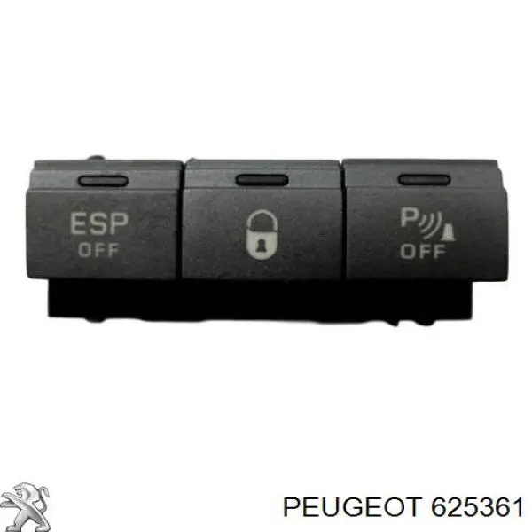 Перемикач підрульовий, лівий Peugeot/Citroen 625361 ціна, від 24.92 USD