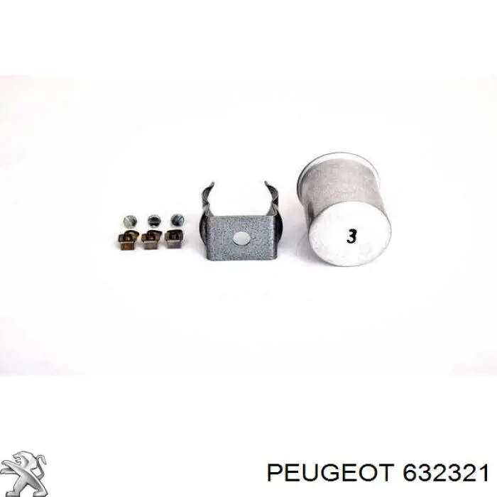 Автомобільні реле поворотів Peugeot/Citroen 632321 ціна, від 13.59 USD