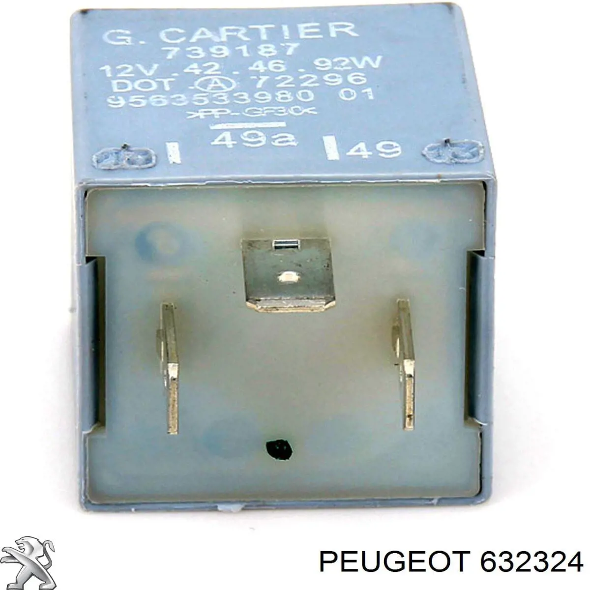 Купити 632324 Peugeot/Citroen Реле поворотів