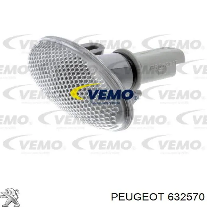 Купити 632570 Peugeot/Citroen Повторювач повороту на крилі