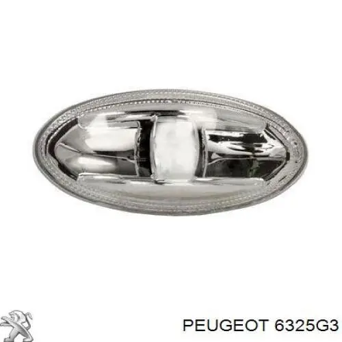 Купити 6325G3 Peugeot/Citroen Повторювач повороту на крилі