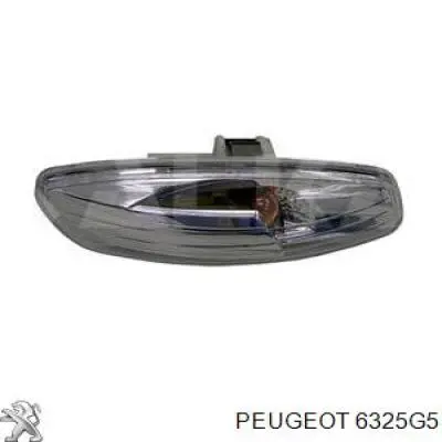 6325G5 Peugeot/Citroen покажчик повороту дзеркала, лівий