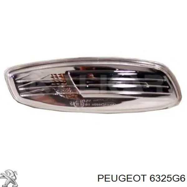 Покажчик повороту дзеркала, правий Peugeot/Citroen 6325G6 ціна, від 7.21 USD