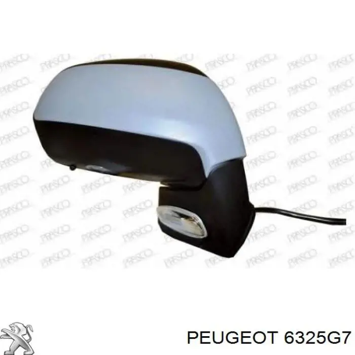 Купити 6325G7 Peugeot/Citroen Ліхтар підсвічування дзеркала заднього виду