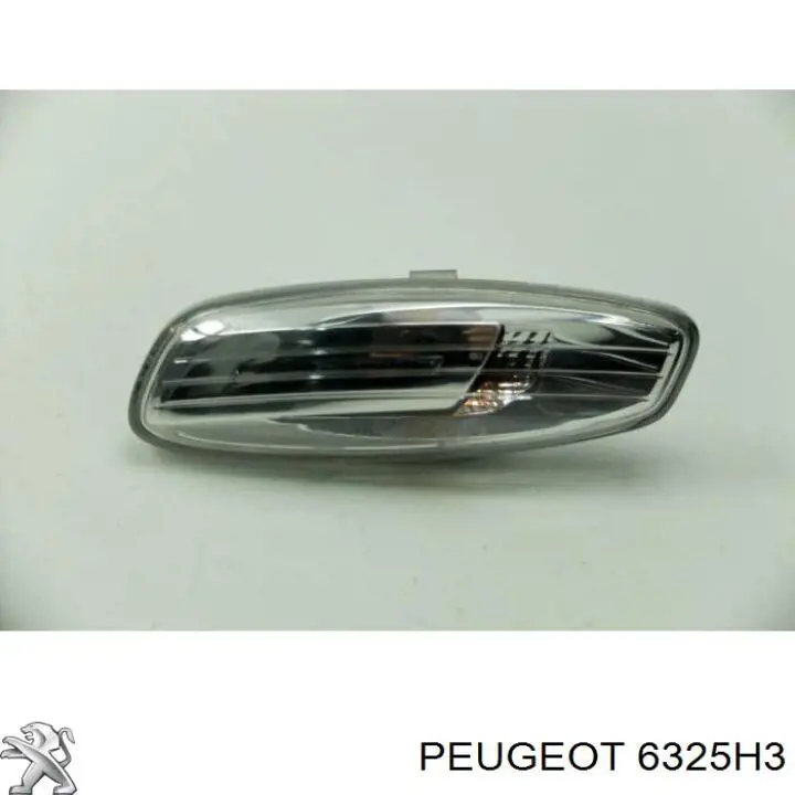 Купити 6325H3 Peugeot/Citroen Покажчик повороту дзеркала, лівий