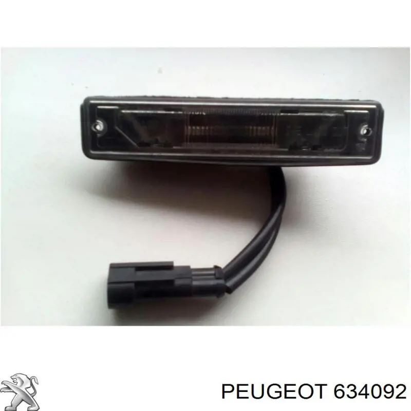 634092 Peugeot/Citroen ліхтар підсвічування заднього номерного знака