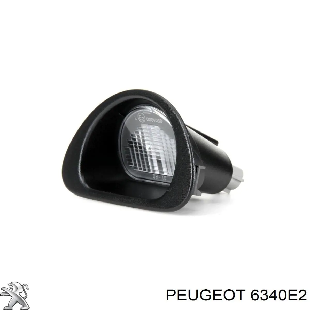 6340E2 Peugeot/Citroen ліхтар підсвічування заднього номерного знака