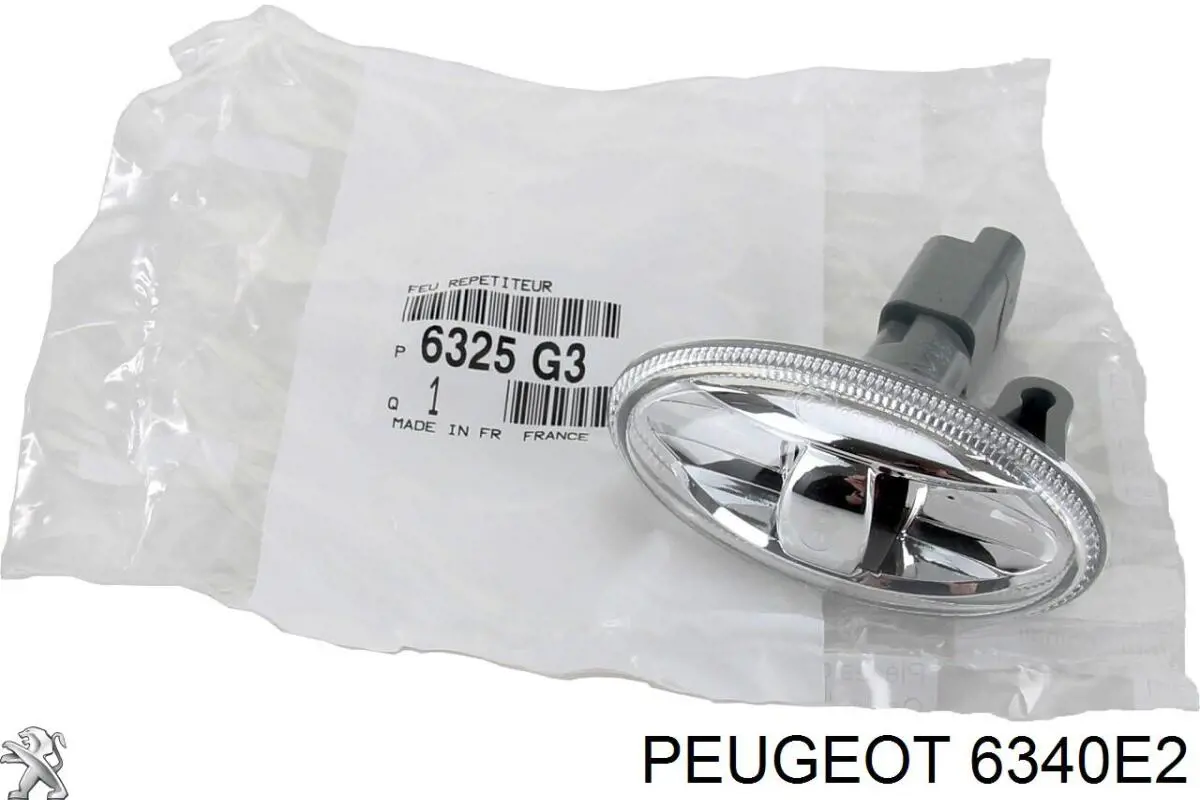 Купити 6340E2 Peugeot/Citroen Ліхтар підсвічування заднього номерного знака