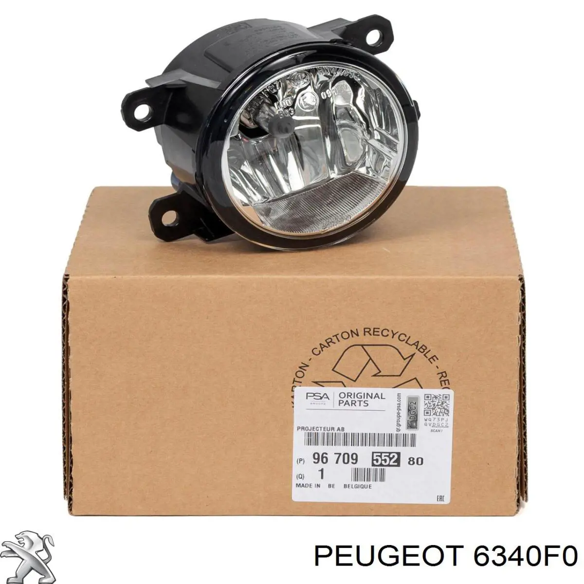 Купити 6340F0 Peugeot/Citroen Ліхтар підсвічування заднього номерного знака