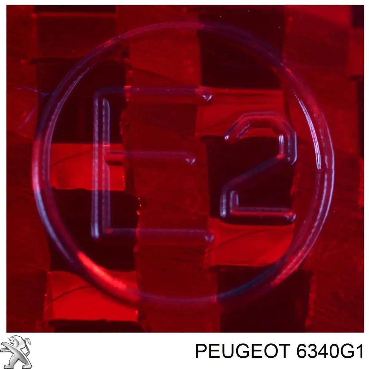 Купити 6340G1 Peugeot/Citroen Відбивач бампера заднього правий