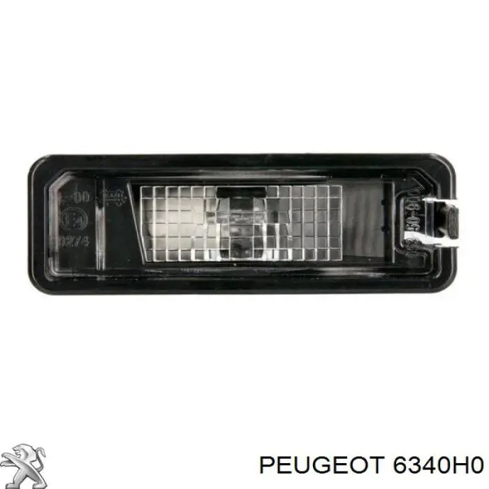 Купити 6340H0 Peugeot/Citroen Ліхтар підсвічування заднього номерного знака