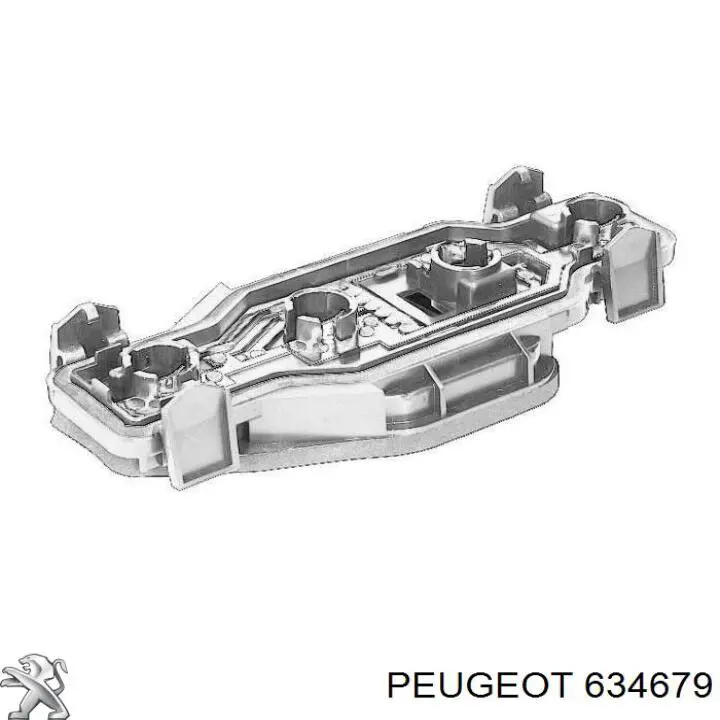 634679 Peugeot/Citroen Плата заднього ліхтаря, контактна