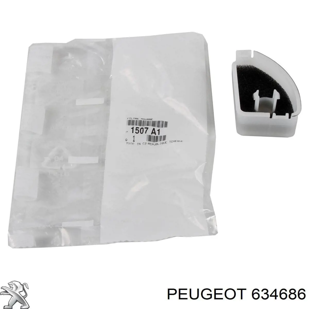 Купити 634686 Peugeot/Citroen Основна фара в зборі ліва