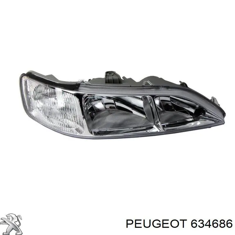 Фара Peugeot/Citroen 634686